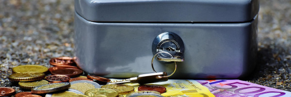 Bild einer Kasse als Beispiel für Beiträge